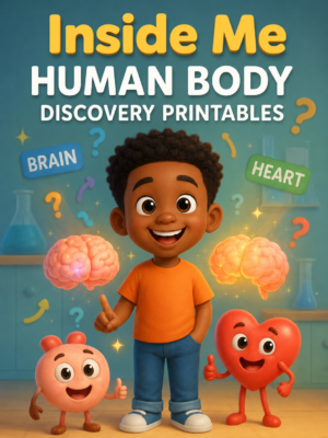 Inside Me - Human Body Discovery Printables (240 Pages)