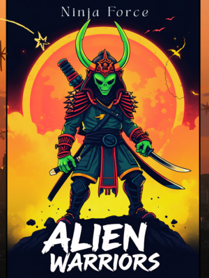 Alien Warriors Ninja Force Coloring and Activity Book