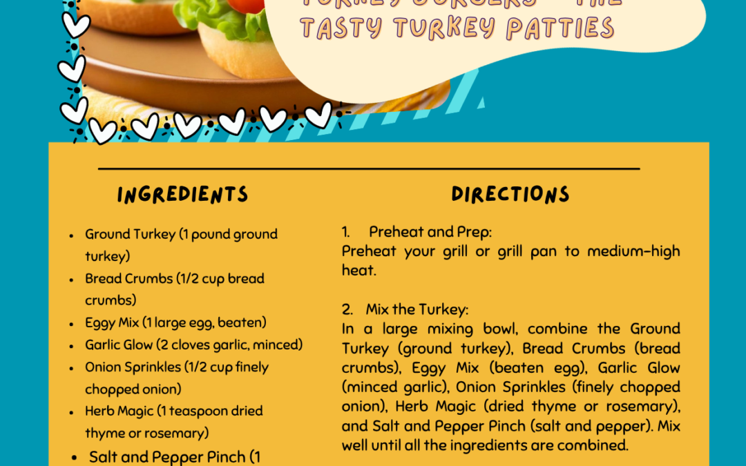 Make Delicious Turkey Burgers